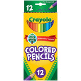 Crayola Colored Pencils, 12 Count, Colored Pencil Set Crayola