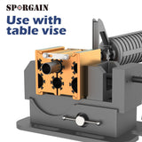 Universal Clamp Collets Barrel with 4 Openings, Constructed from Aircraft Grade Aluminum with Thick Anti-slip Non-Marring Surface SporGain