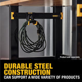 DEWALT Tool Organizer, Mount on Workbench, 20 Inch, Compact Metal Rail, DEWALT Workshop Storage System Compatible (DWST82827) DEWALT
