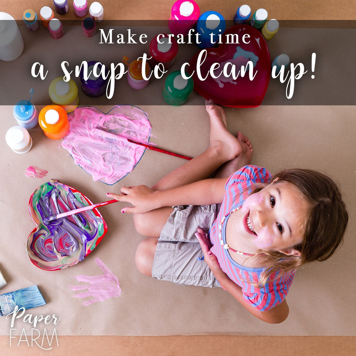 Eco Kraft Wrapping Paper Roll (Jumbo) | Biodegradable Recycled Material | Made in the USA | Multi-use: Natural Wrapping Paper, Table Runner, Moving, Paper Farm