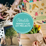 2 Rolls Pack - Brown Kraft Paper Made in USA 17.75” x 1200” Per Roll (200 feet) Ideal for Gift Wrapping, Art, Craft, Packing, Shipping, Floor Creative Paper Co