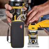 FBLFOBELI Hard EVA Storage Case for DEWALT 20V Max XR Cordless Router, Brushless, Case Only (DCW600B) FBLFOBELI