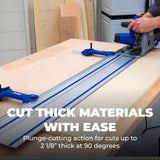 Kreg ACS-SAW Adaptive Cutting System Plunge Saw - Plunge Circular Saw - Cuts Solid Wood & Plywood - Adjustable Track Saw - Carpentry Tools & KREG