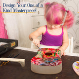 DIY Ukulele Kit Soprano (22inch) Build Your Own Guitar Kit with our Ukuleles Guitar Build Kit. DIY Ukelele Kit has 33 Pieces for all DIY Guitar Kraftex