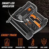 WEN 20V Max Cordless 18-Gauge Brad Nailer with 2.0Ah Battery and Charger (20512) WEN