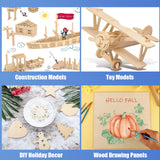 16 Pack Basswood Plywood Sheets 12 x 12 x 1/5 Inch-5 mm Thick Basswood Plywood Board Wood Squares Sheets Natural Unfinished Wood for Crafts, AWIZOM