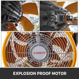 Mophorn Explosion Proof Fan 12 Inch(300mm) Utility Blower 550W 110V 60HZ Speed 3450 RPM for Extraction and Ventilation in Potentially Explosive Vevor