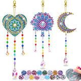 Gift for 6-7-8-9-10 Yeal Old Girls Boys: Arts and Crafts for Kids Age 6-8-10-12 Diamond Art Wind Chimes Kit for Girl Toys Age 5-11 Present Sun Anofty