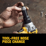 DEWALT 20V MAX XR Cordless Rivet Tool, 1/4", Bare Tool Only (DCF414B) DEWALT