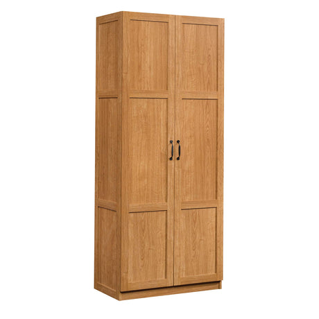 Sauder Miscellaneous Storage Pantry cabinets, L: 29.61" x W: 16.10" x H: 71.10", Highland Oak finish Sauder
