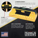 Franklin Sensors ProSensor 710+ Stud Finder with 13-Sensors, Wood & Metal Stud Detector/Wall Scanner, Built-in Bubble Level Franklin Sensors