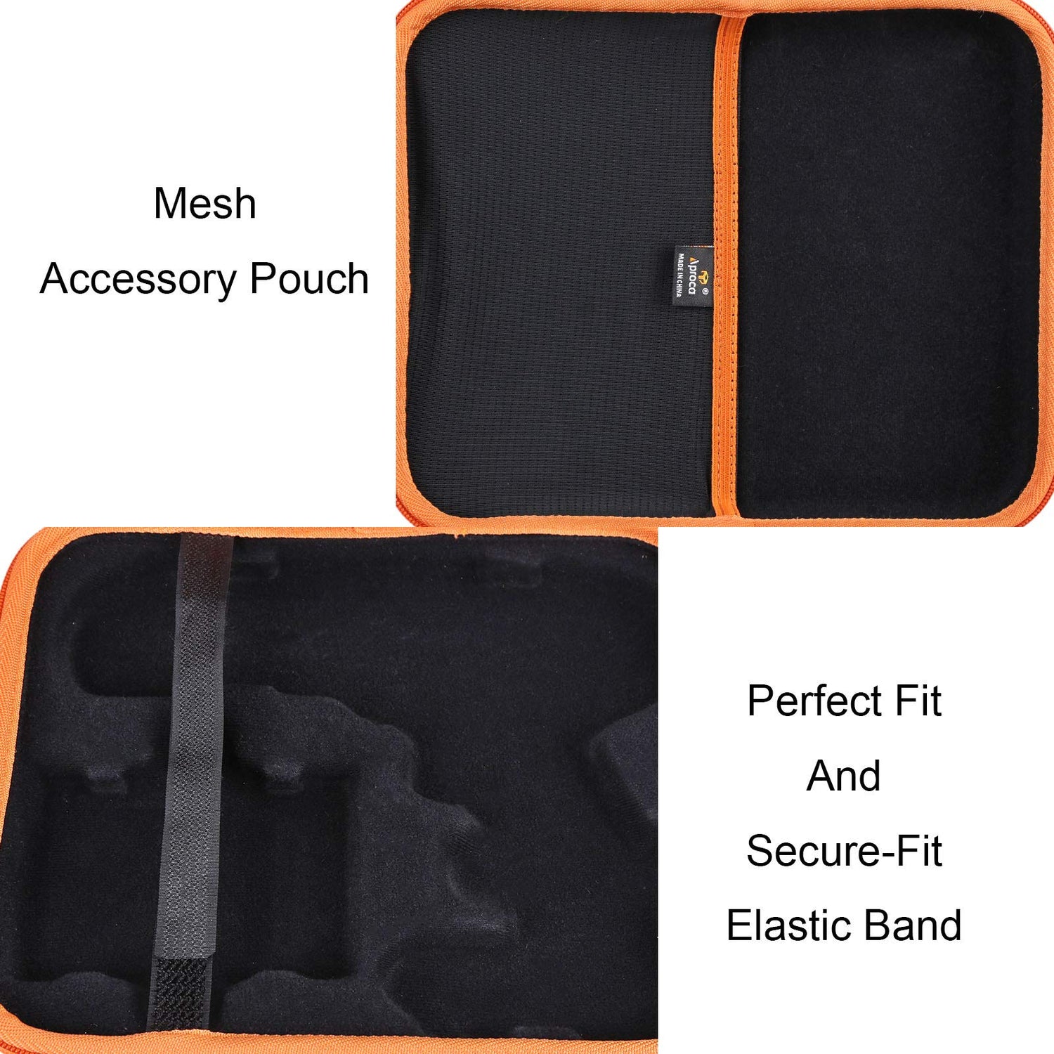 Aproca Hard Travel Storage Carrying Protective Case for BLACK+DECKER 20V MAX Cordless Drill/Driver Aproca