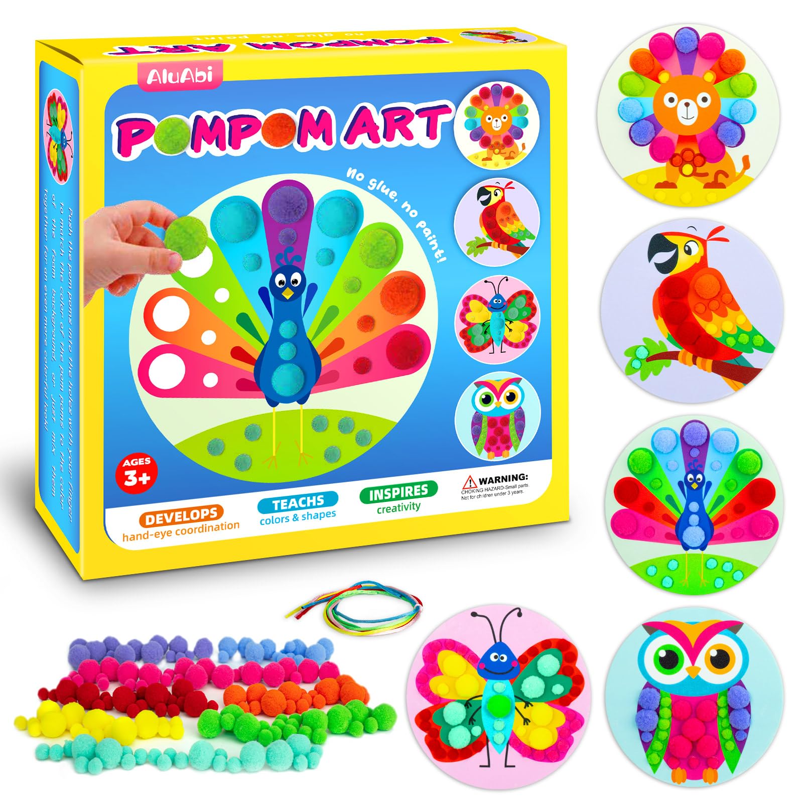  LOCATAL Arts and Crafts for Kids Ages 3, 4, 5, 6, 7, 8