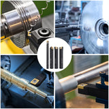 VerLich Lathe Turning Tools,S12M SCLCR09/SCLCR1212H09/SCLCL1212H09/SCMCN1212H09 Boring Bar Turning Tool Holder With 10pcs CCMT09T304 Inserts VerRich