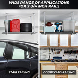 ruiru bro Garage Ceiling Storage Racks,Adjustable Overhead Garage Storage Rack,Retractable Garage Ceiling Storage,Ceiling Mounted Heavy-duty Garage ruiru bro