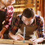 6 Inch 15 cm Pocket Ruler Flexible Precision Stainless Steel Ruler with Detachable Clips Stainless Steel Pocket Clip Scale Gauge Ruler Metric British Frienda