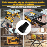 Table Saw Vacuum Adapter Replacement For Dewalt DWE7491RS Dust Collection Shop Vac Attachment Construction - Suitable for connecting 2 1/2 "table saw Adabuing