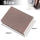 Sunxeke 6Pcs Sanding Sponge 80 Grit Coarse Blocks for Metal Sanding Wood Sanding Brush Washable&Reusable N-G-001-80 Sunxeke
