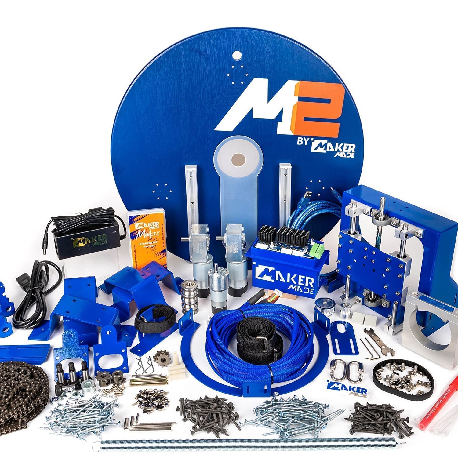 2021 M2 CNC Engraving Machine Kit with Up Cut Router Bit Included Maker Made