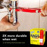 Scott® Rags In A Box™ (75260), White, 200 Shop Towels/Box, 8 Boxes/Case, 1,600 Towels/Case SCOTT SHOP ORIGINAL