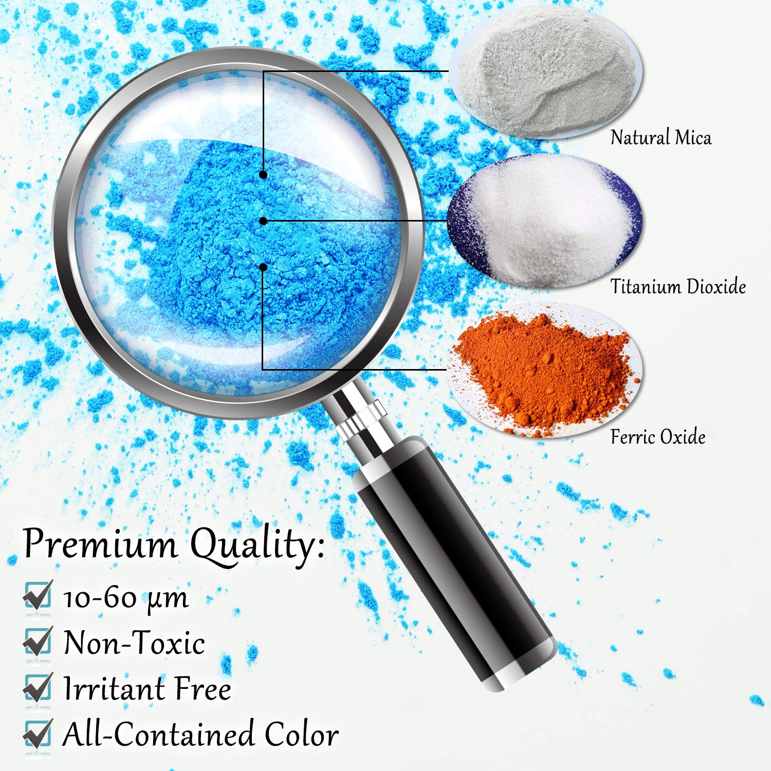 Mica Powder for Resin Art –