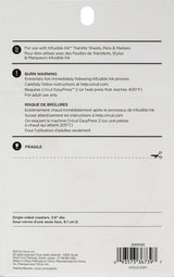 Cricut Coaster Blanks, Ceramic Infusible Ink, White Cricut