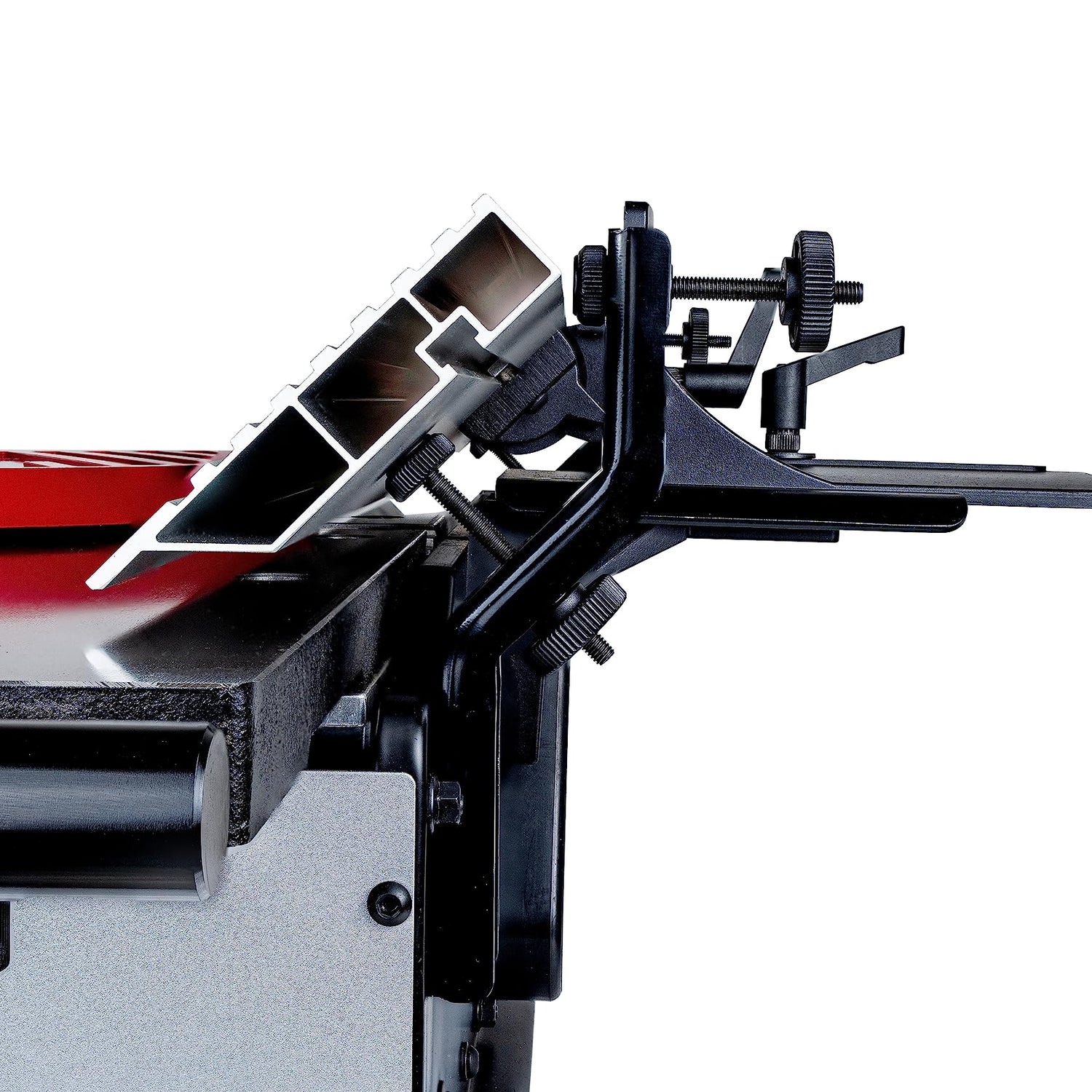 Cutech 401100HI 10-Inch Spiral Cutterhead Benchtop Jointer with Cast Iron Tables, 20 Tungsten Carbide Inserts, Extra Long 24" Fence, Additional Fence CUTECH