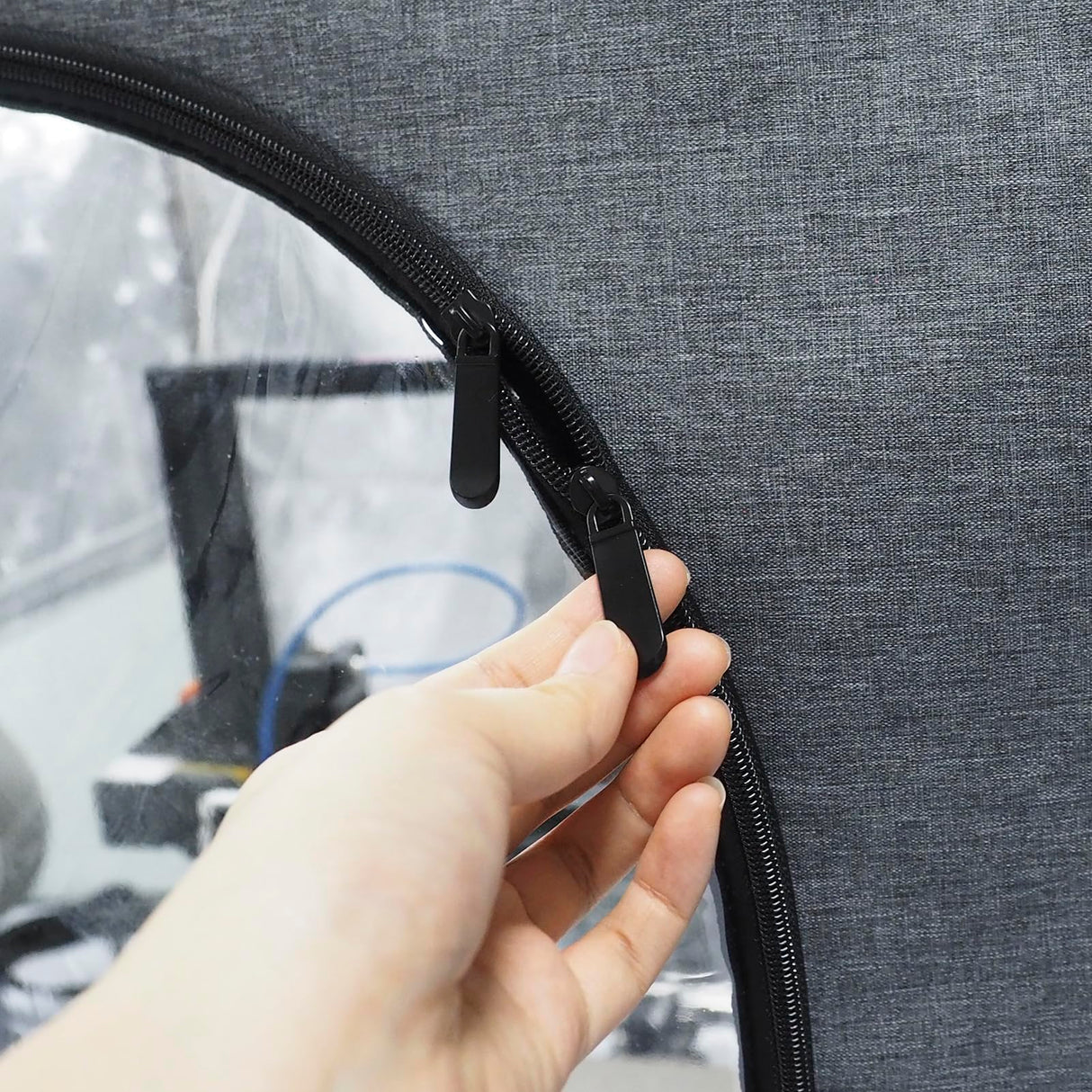 Large 3D Printer Enclosure 29.5W*29.5L*35.4H Inches Laser Engraver Shield Cover Resin 3D Printer Fireproof Tent Filament Dryer Dust Cover Compatible HOCENWAY