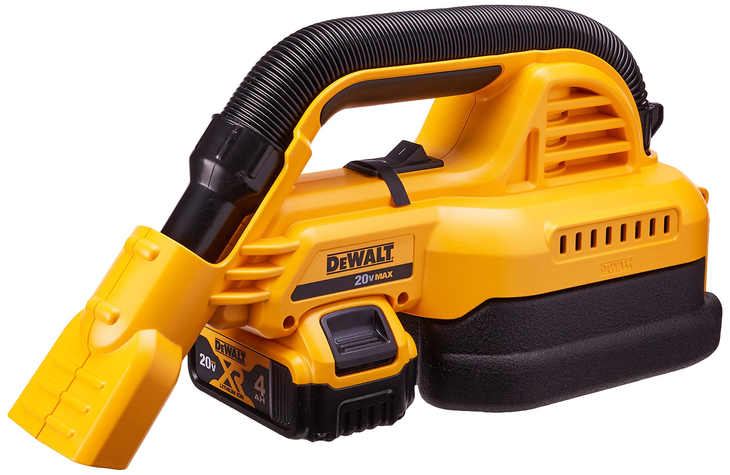 DEWALT 20V MAX Hand Vacuum Cordless For Wet or Dry Surfaces 1 2 Gallon Tank Washable Filter Portable Battery and Charger Included DCV517M1 WoodArtSupply