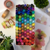 Winter Wonderland – 100 Dual Tip Markers + Winter Teal Dot Grid Journal Primrosia