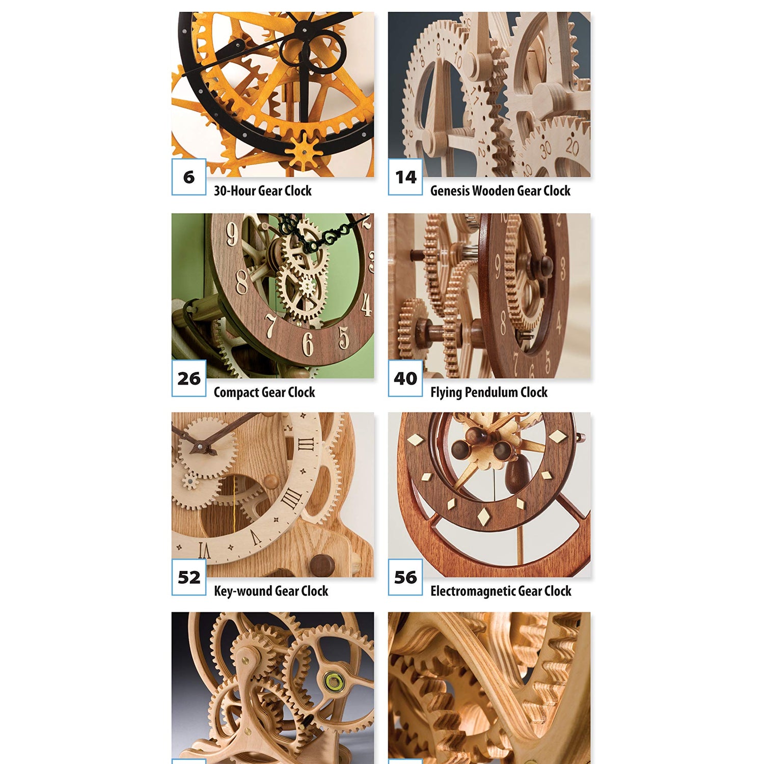 Making Wooden Gear Clocks: 6 Cool Contraptions That Really Keep Time (Fox Chapel Publishing) Step-by-Step Projects for Handmade Clocks, from Beginner Fox Chapel Publishing