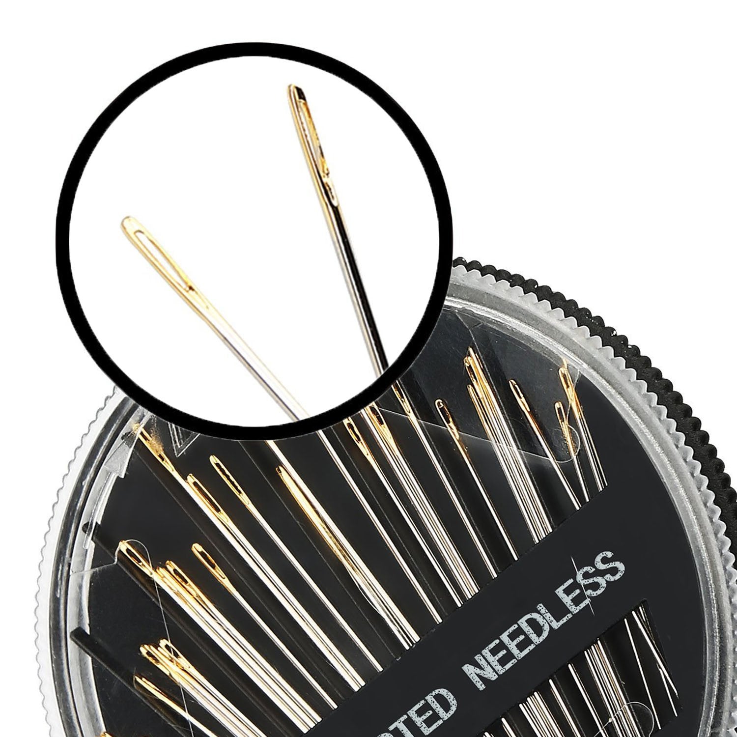 ARTIKA Sewing Kit for Adults and Kids - Small Beginner Set w/Multicolor Thread, Needles, Scissors, Thimble & Clips - Emergency Repair and Travel Kits Artika