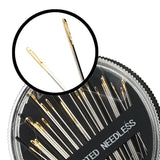 ARTIKA Sewing Kit for Adults and Kids - Small Beginner Set w/Multicolor Thread, Needles, Scissors, Thimble & Clips - Emergency Repair and Travel Kits Artika