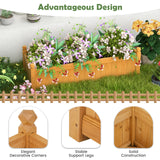 Giantex Raised Garden Bed, Wooden Planter w/Drainage Holes, Rectangular Plant Box for Vegetables Flowers Herbs Fruit Growing, Raised Container for Giantex