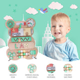 Nabytok - Customized Name Puzzle for Toddlers, Educational Games Board, Baby Personalized Board for 1-5 Years Old, Birthday Gift, Christmas Gift, WoodArtSupply