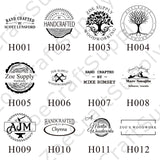 Custom Brass Wood and Leather Branding Iron - Personalised Handcrafted Stamp for Unique Gifts Generic