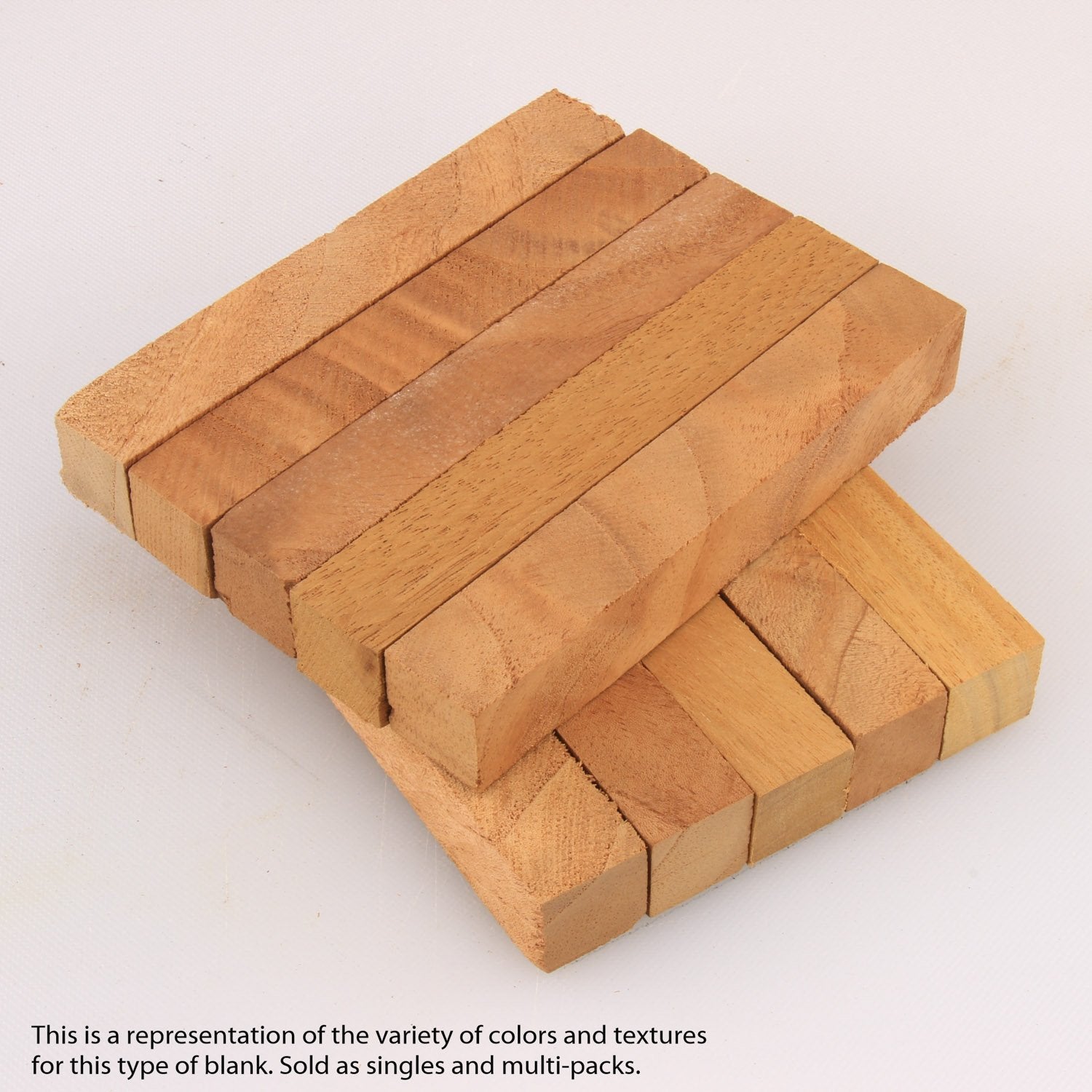 Legacy Woodturning, Spanish Cedar Wood Pen Blank, 3/4" x 3/4" x 5", Pack of 10 Legacy Woodturning
