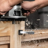 POWERTEC 71529 15-Inch Dovetail Jig System w/Template, Straight Edge Router Bit, Dovetail Bit and Mounting Hardware POWERTEC