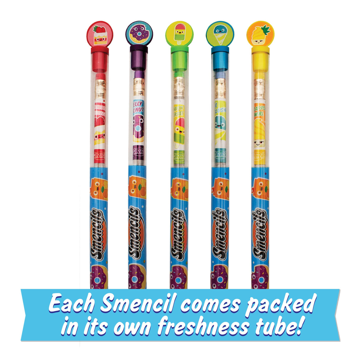 Scentco Graphite Smencils 5-Pack of HB #2 Scented Pencils - WoodArtSupply