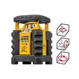 Stabila LAR350 Fully Self-Leveling Rotary Laser 9-piece Kit Interior/Exterior Horizontal, Vertical Levelling, Dual-Slope, Section Mode, LED Assist, Stabila