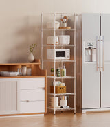 Finnhomy Heavy Duty 7 Tier Wire Shelving, 18x18x72 inches 7 Shelves Storage Rack with Thicken Steel Tube, Pantry Shelves for Storage, Adjustable Finnhomy