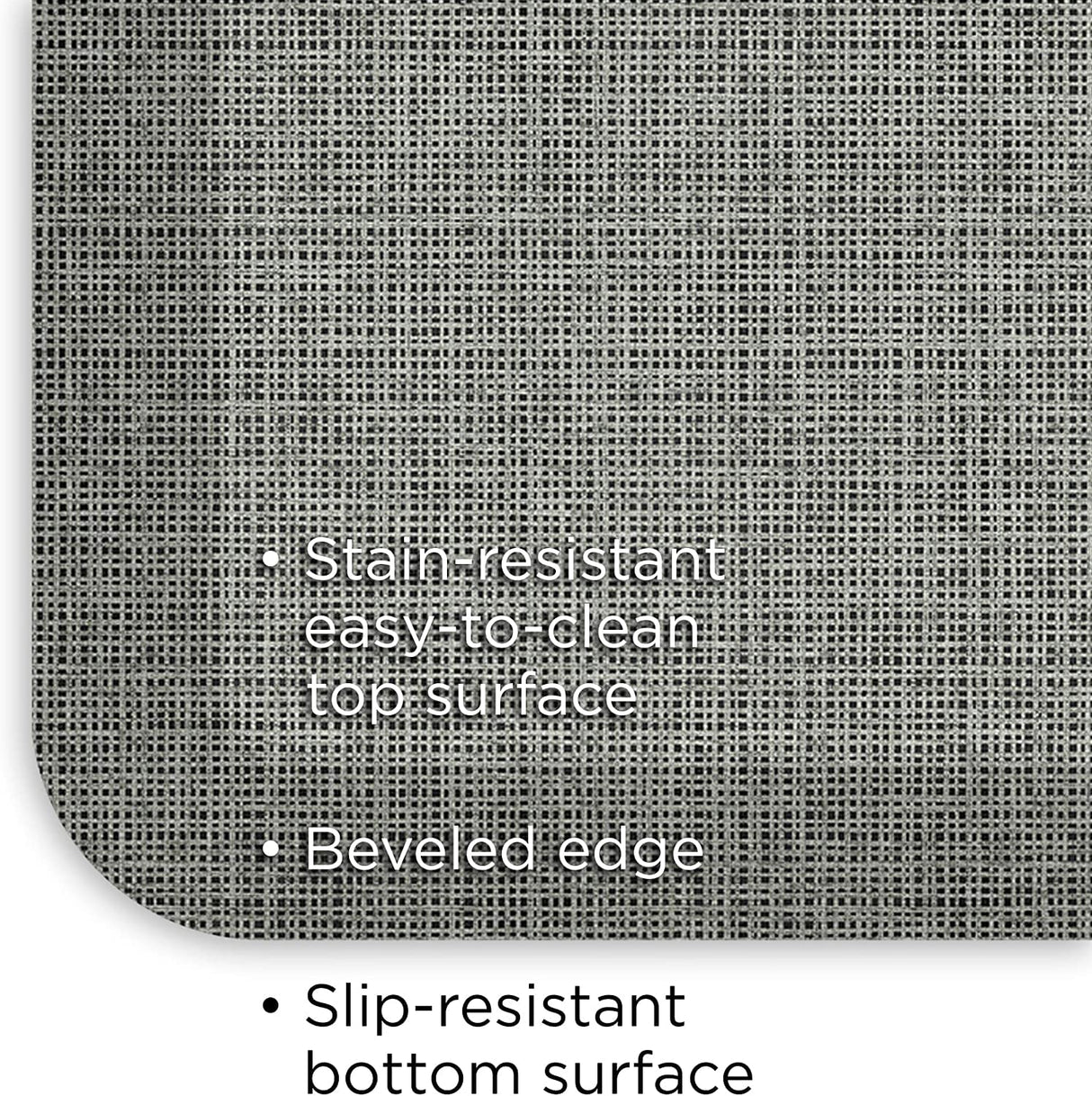 NewLife by GelPro Ergo-Foam Cushioned Anti-Fatigue Standing Kitchen Floor Mat, Padded Stain-Resistant, Waterproof, Non-Slip Comfort Padded GelPro