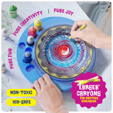 Paint Spin Art Machine Kit for Kids - Arts and Crafts for Boys & Girls Ages 4-8 - Art Craft Set Gifts for 6-9+ Year Old Boy, Girl- Cool Painting Dan&Darci