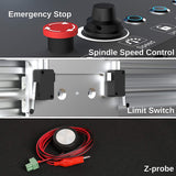 Genmitsu CNC Router Machine PROVerXL 4030 for Wood Metal Acrylic MDF Carving Arts Crafts DIY Design, 3 Axis Milling Cutting Engraving Machine, Genmitsu