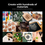 xTool P2 55W CO2 Laser Cutter, Laser Engraver Machine, Smart Desktop Cutting Machine with Dual 16MP Cameras, Laser Engraver and Cutter Machine for xTool