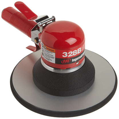 Ingersoll Rand 328B 8” Air Geared Orbital Sander, Heavy Duty, Dual Action Pad, Low Vibration, Swirl Free Finish, 825 Free Speed RPM, One Size,