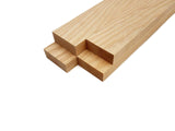 White Ash Lumber Board - 3/4" x 2" (4 Pcs) (3/4" x 2" x 24") Barrington Hardwoods