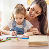 40 Pieces Canvas Pencil Pouch Zipper Makeup Cosmetic Bags Case Blank Craft DIY Bags Multipurpose Toiletry Stationary Storage Bag for Women Students Shappy