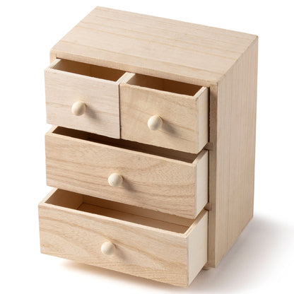 ArtMinds Wooden 4 Drawer Box by Make Market® - WoodArtSupply