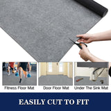 YIMGO Large 8.5 x 6.6 Ft - Golf Car Parking Mat for Garage Floor Pad, Absorbent Oil Mat - Protects Floor from Spills, Drips, Splashes and Stains, YIMGO